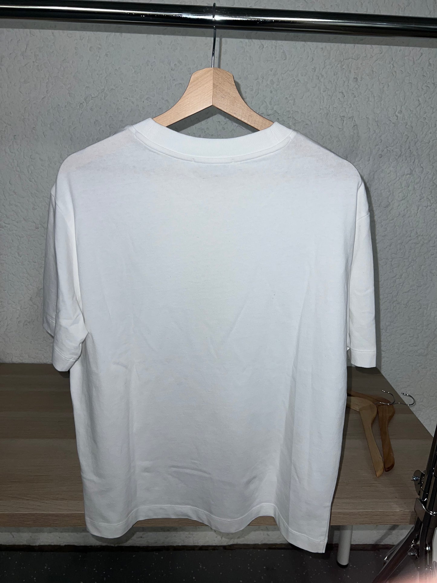 T-shirt en coton bio et recyclé | blanc 'tarjaa white'