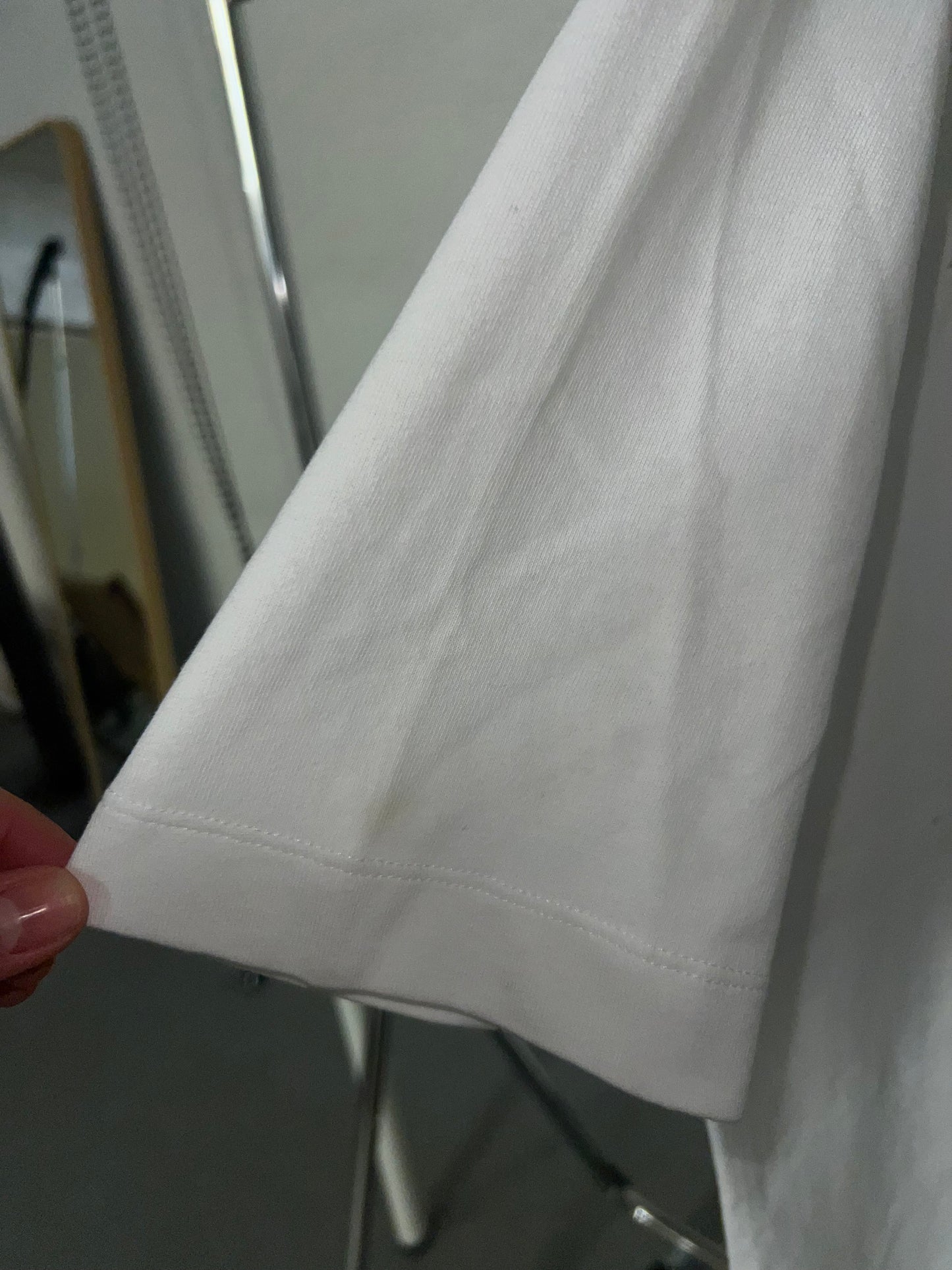 T-shirt en coton bio et recyclé | blanc 'tarjaa white'