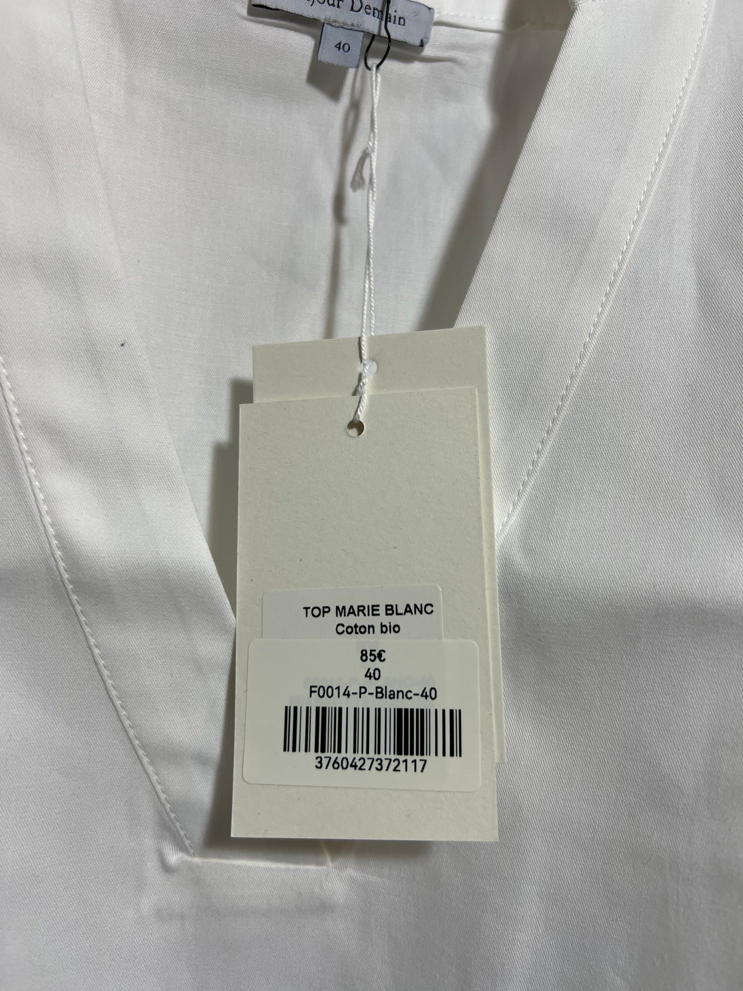 Blouse Marie blanche
