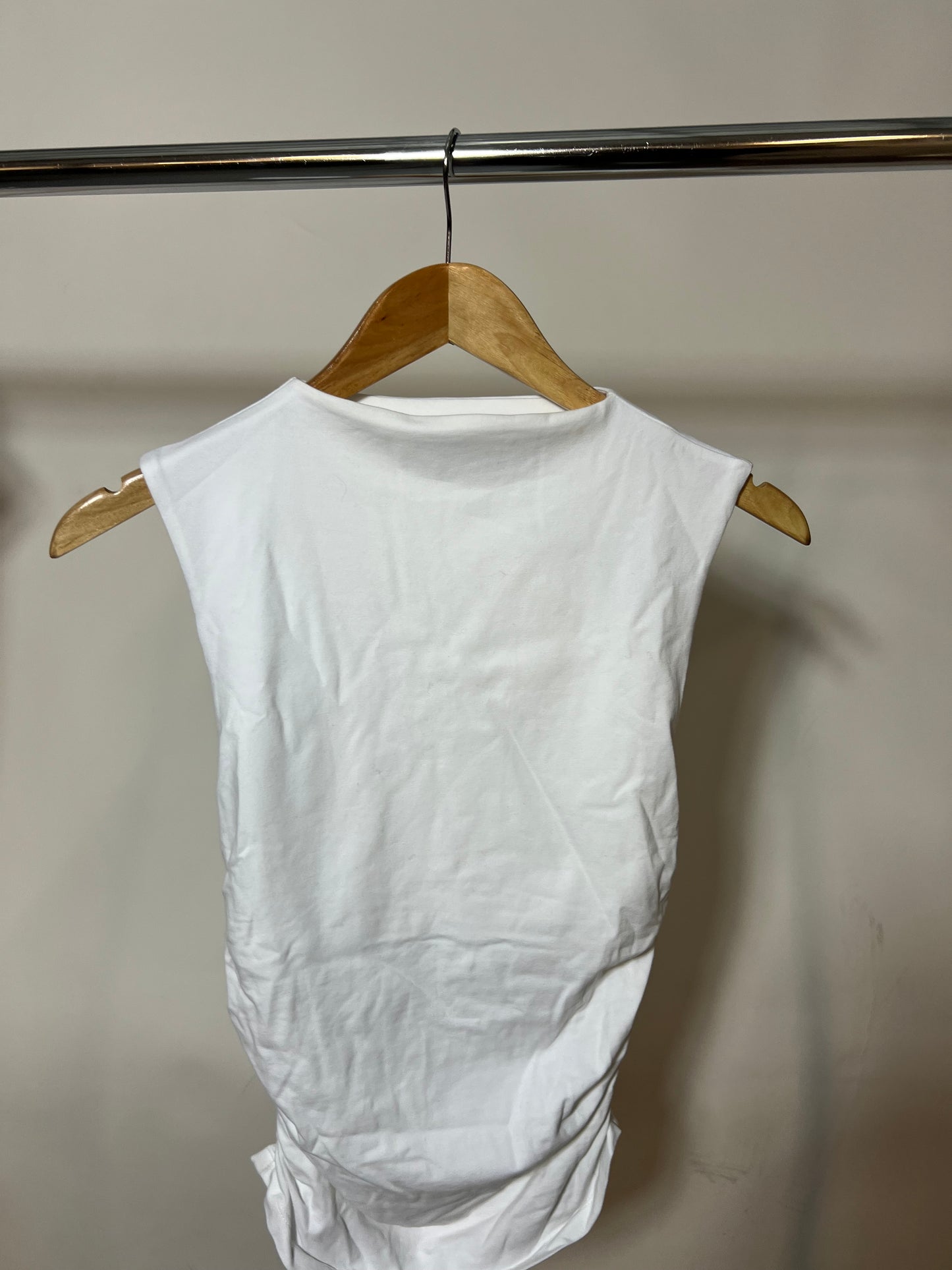 Top sans manches en coton bio | blanc 'rafo white'