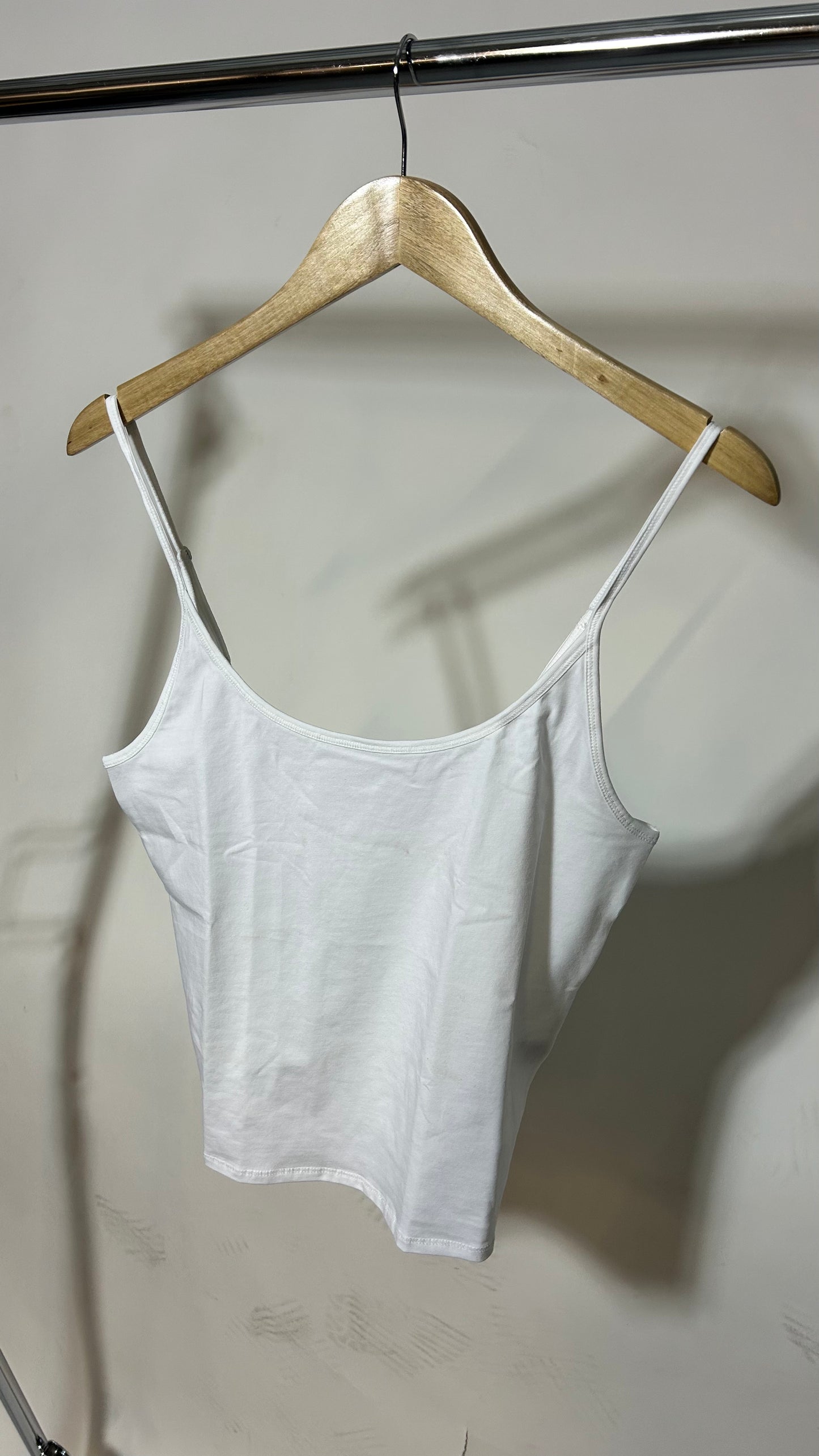 Débardeur en coton bio | blanc 'core singlet white'