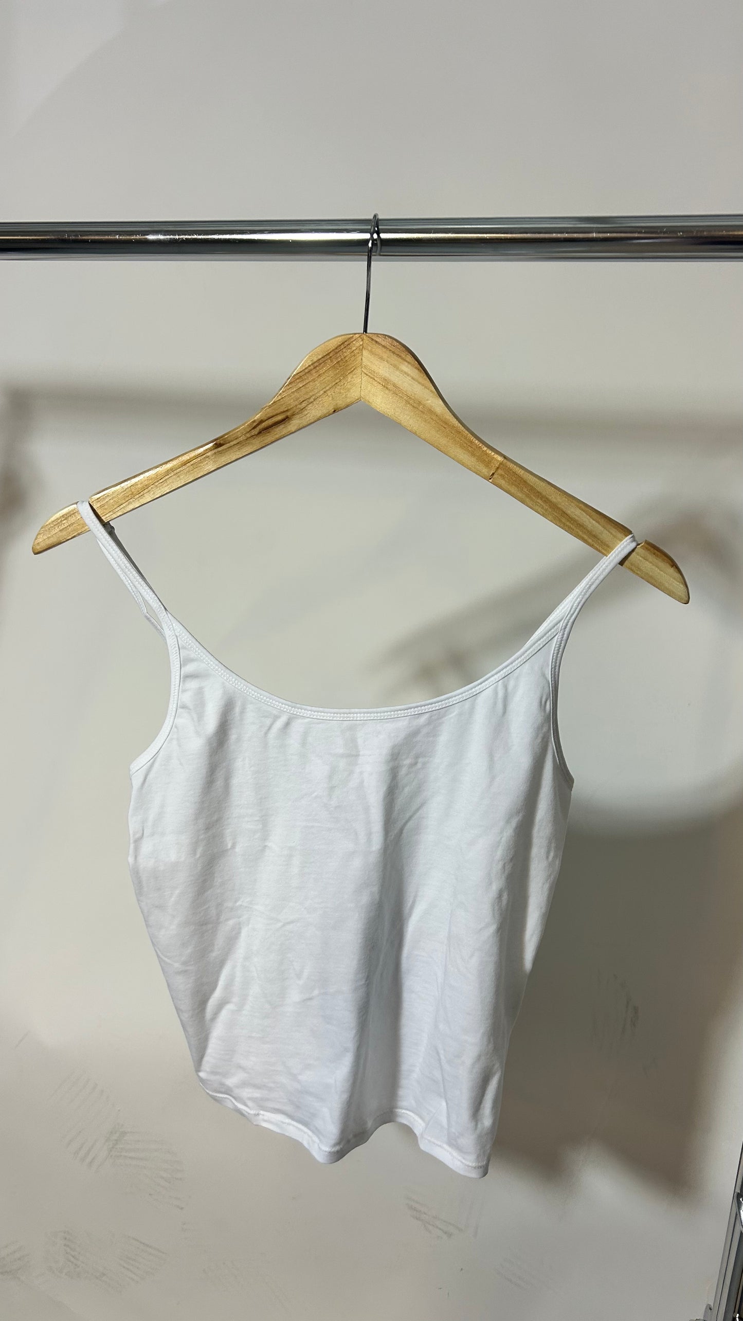 Débardeur en coton bio | blanc 'core singlet white'