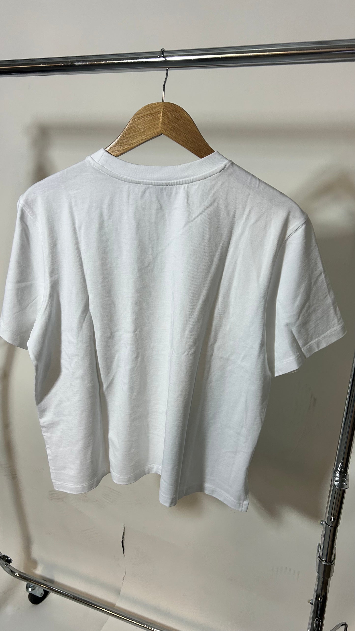 T-shirt boxy en coton bio | blanc