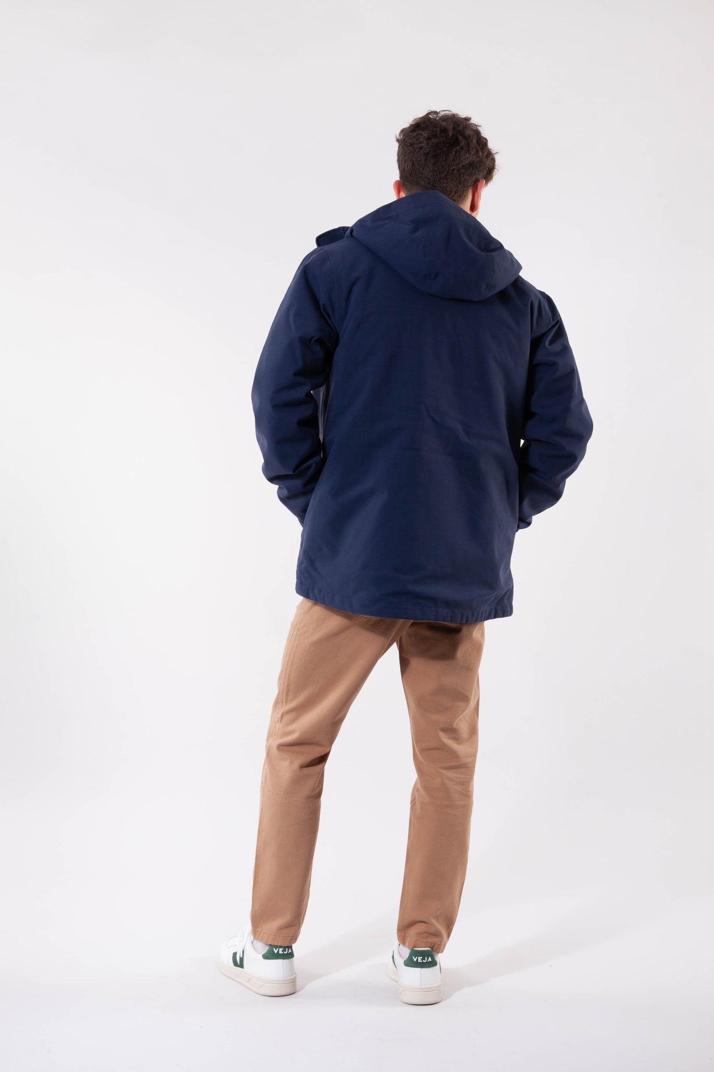 Parka avec doudoune amovible marine recyclés - lone mountain