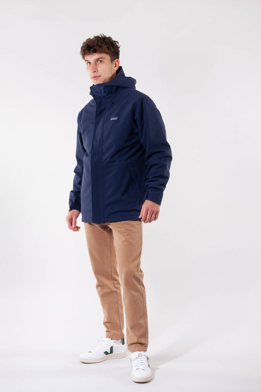 Parka avec doudoune amovible marine recyclés - lone mountain