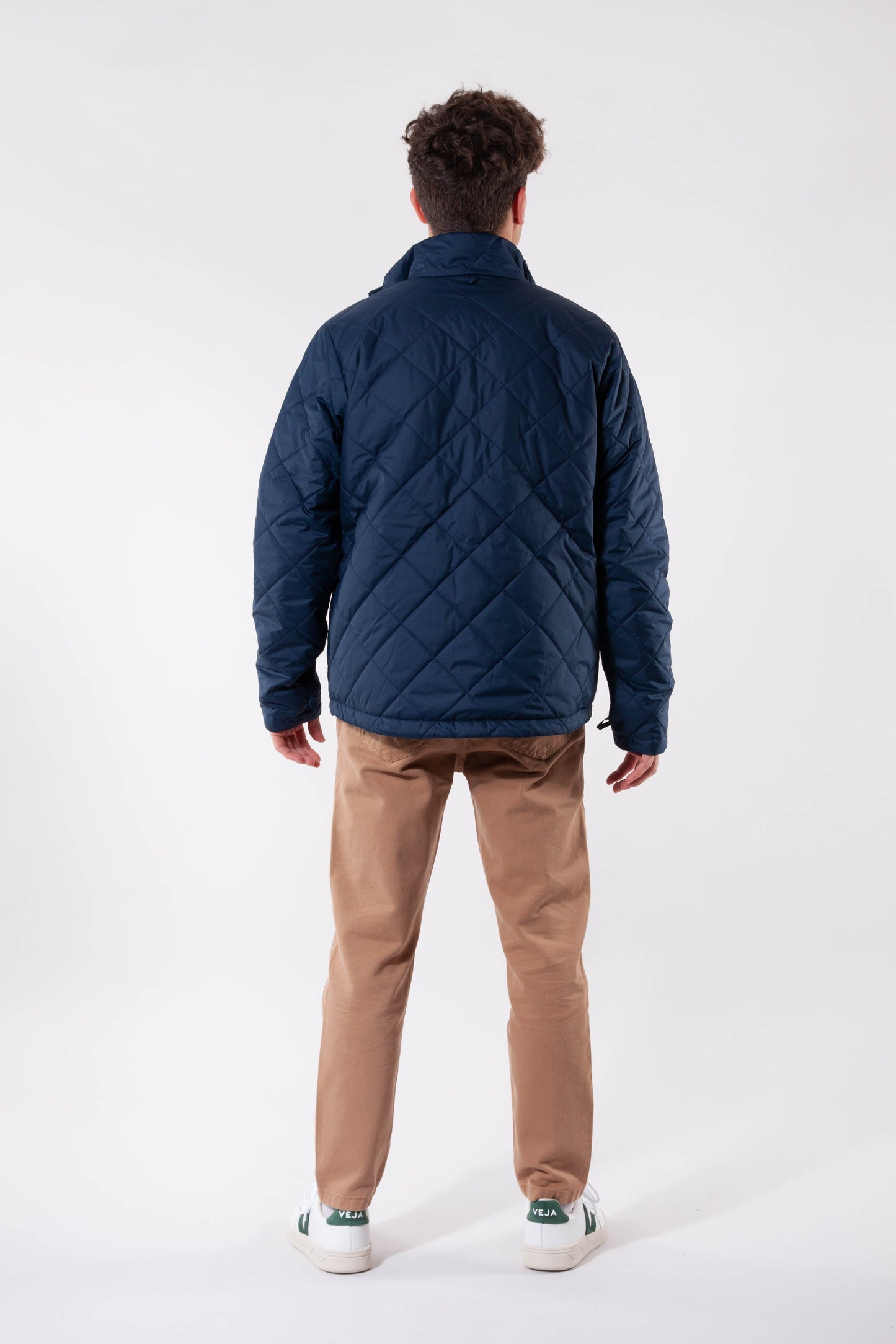 Parka avec doudoune amovible marine recyclés - lone mountain