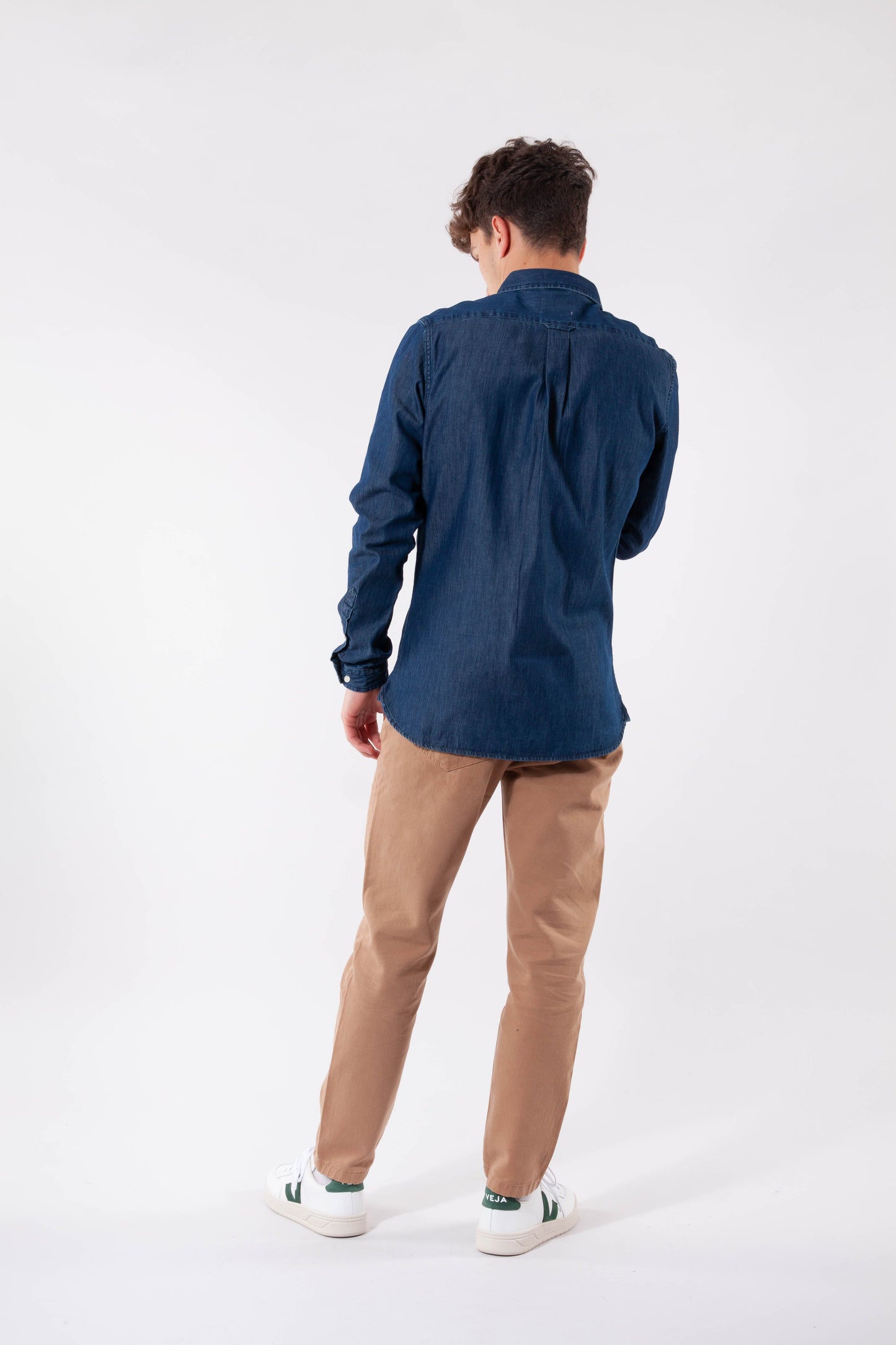 Chemise vintage en coton bio - larch