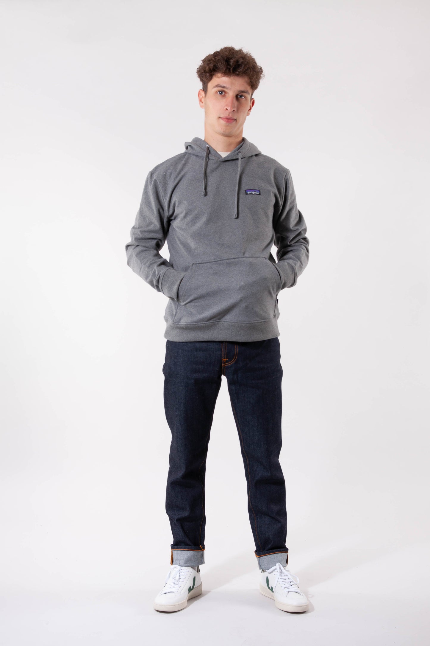 Sweat à capuche gris en polyester et coton recyclé - P6 label uprisal hoody