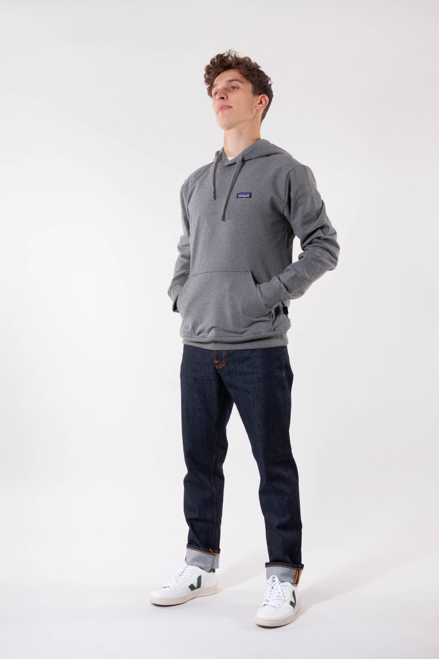 Sweat à capuche gris en polyester et coton recyclé - P6 label uprisal hoody