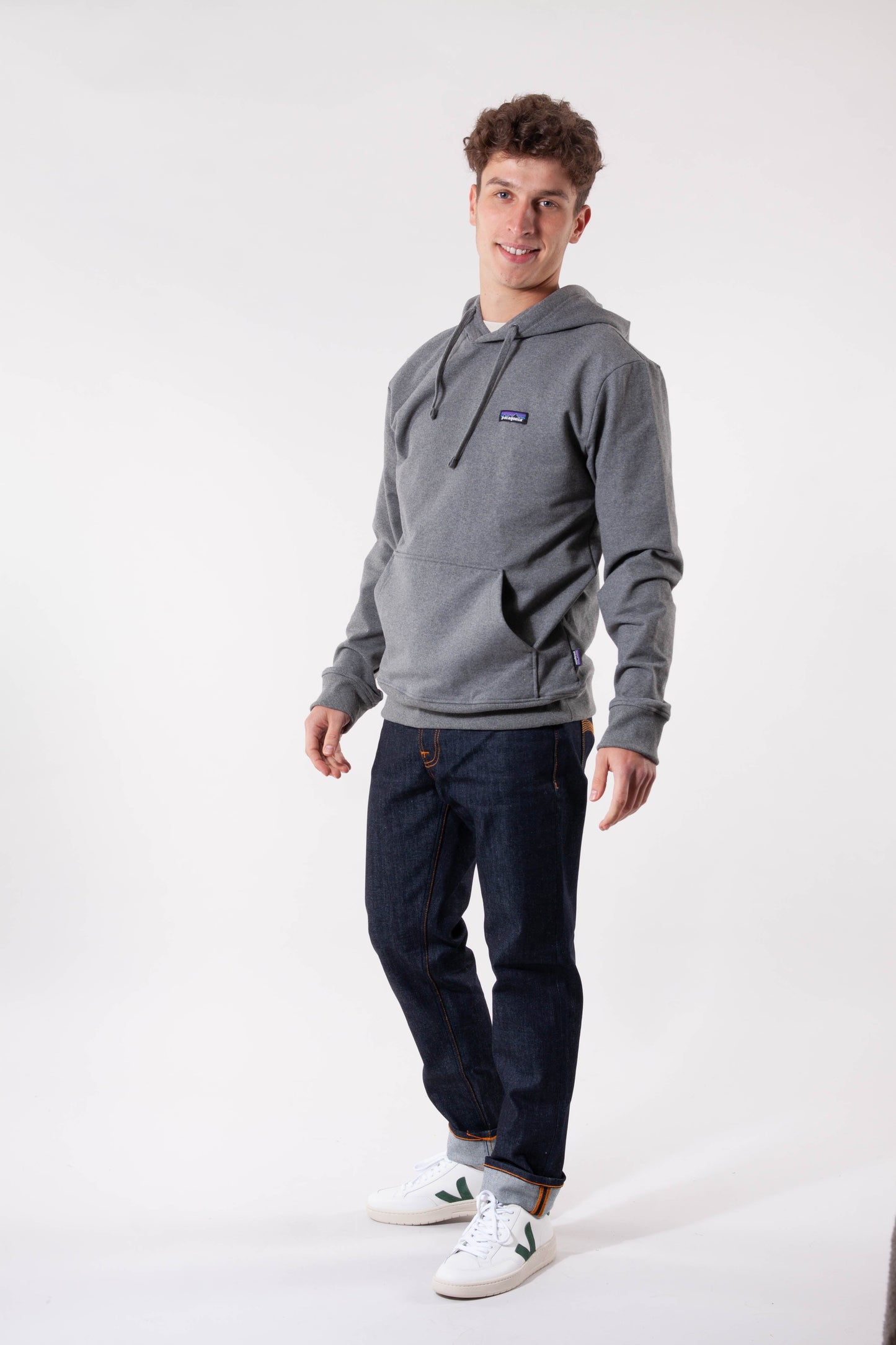 Sweat à capuche gris en polyester et coton recyclé - P6 label uprisal hoody