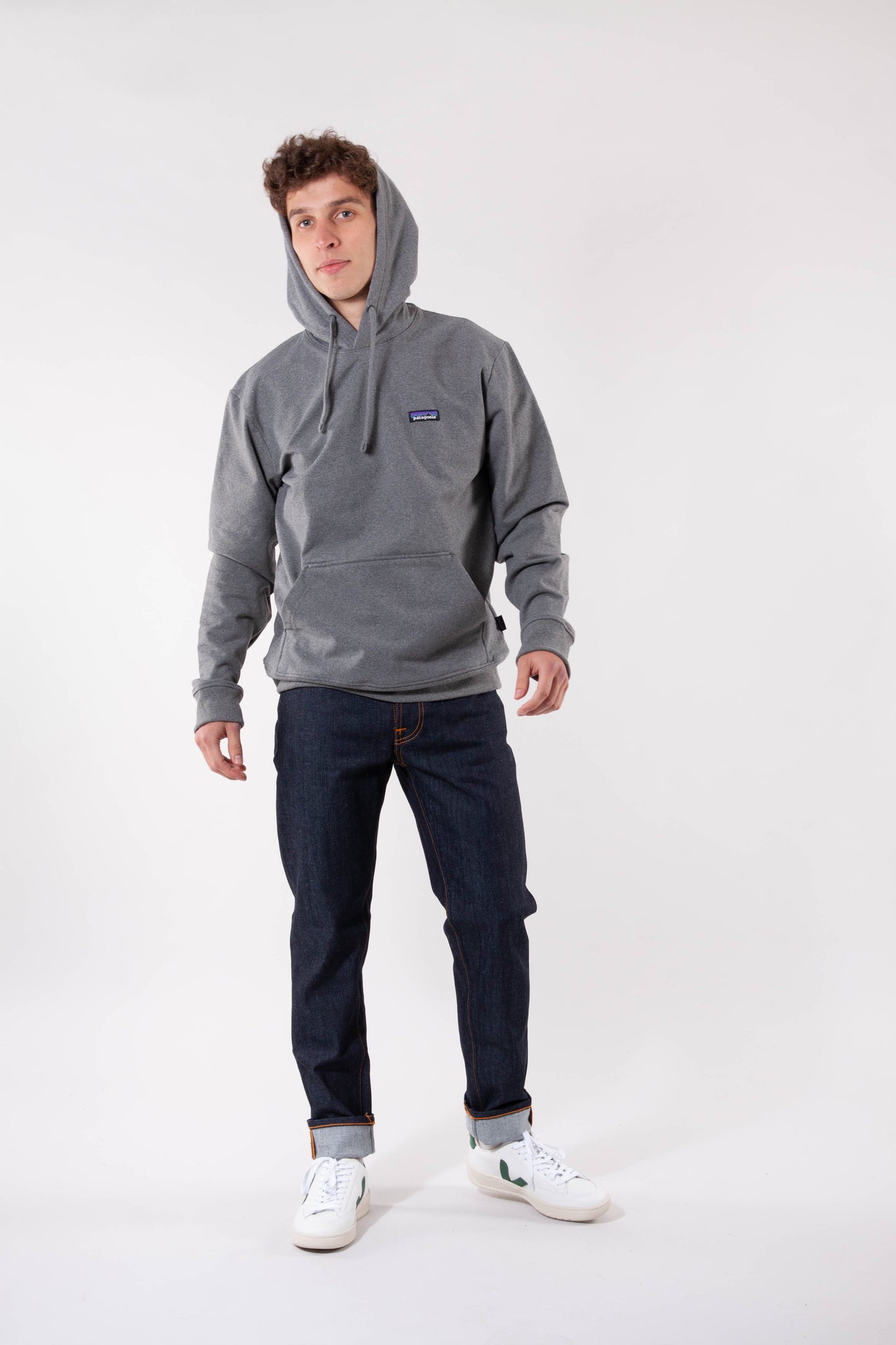 Sweat à capuche gris en polyester et coton recyclé - P6 label uprisal hoody