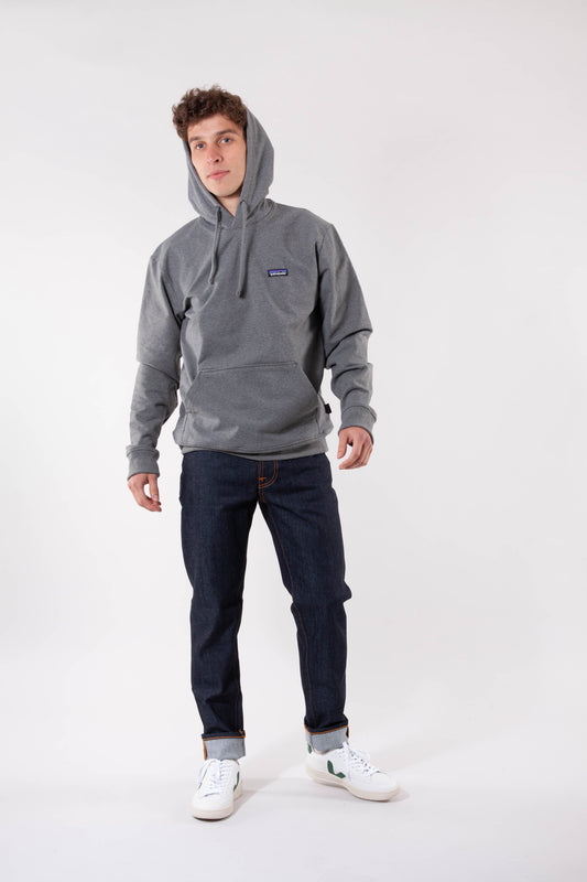 Sweat à capuche gris en polyester et coton recyclé - P6 label uprisal hoody