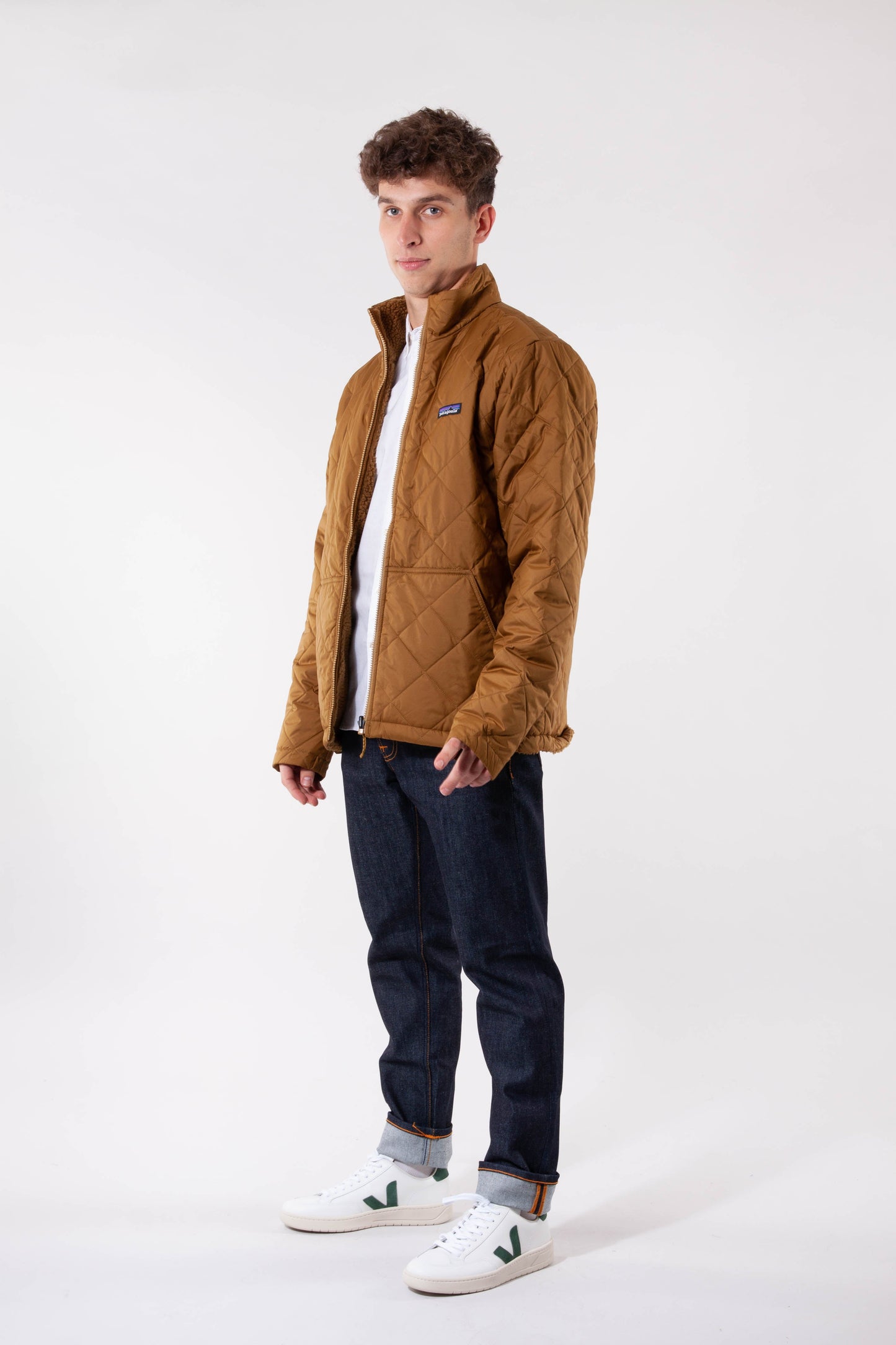 Parka avec doudoune amovible marron recyclés - lone mountain