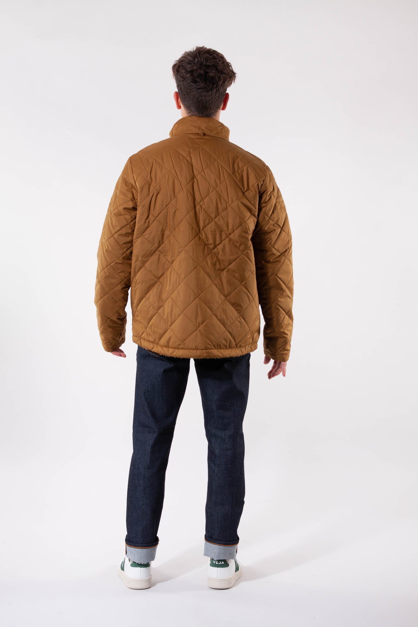 Parka avec doudoune amovible marron recyclés - lone mountain