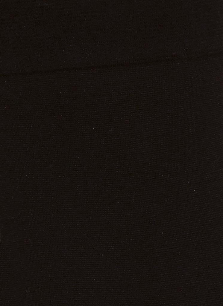 Chaussettes hautes 60 deniers noires recyclées - Ingrid