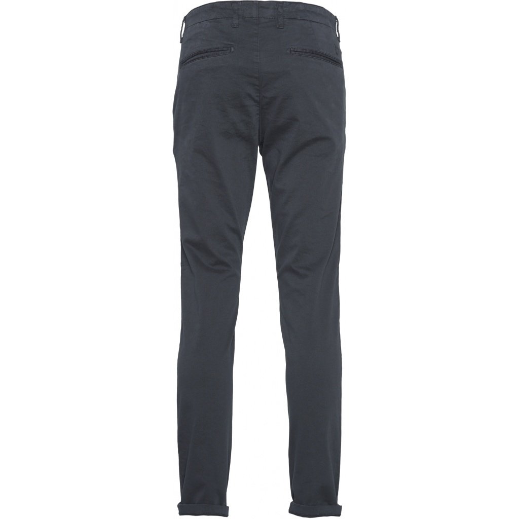 Chino slim bleu nuit en coton bio - Joe total eclipse