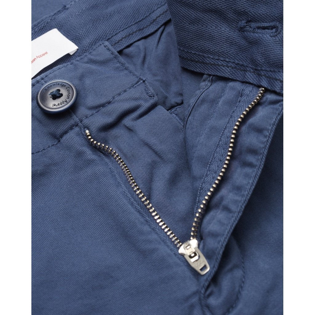 Chino slim indigo en coton bio - joe
