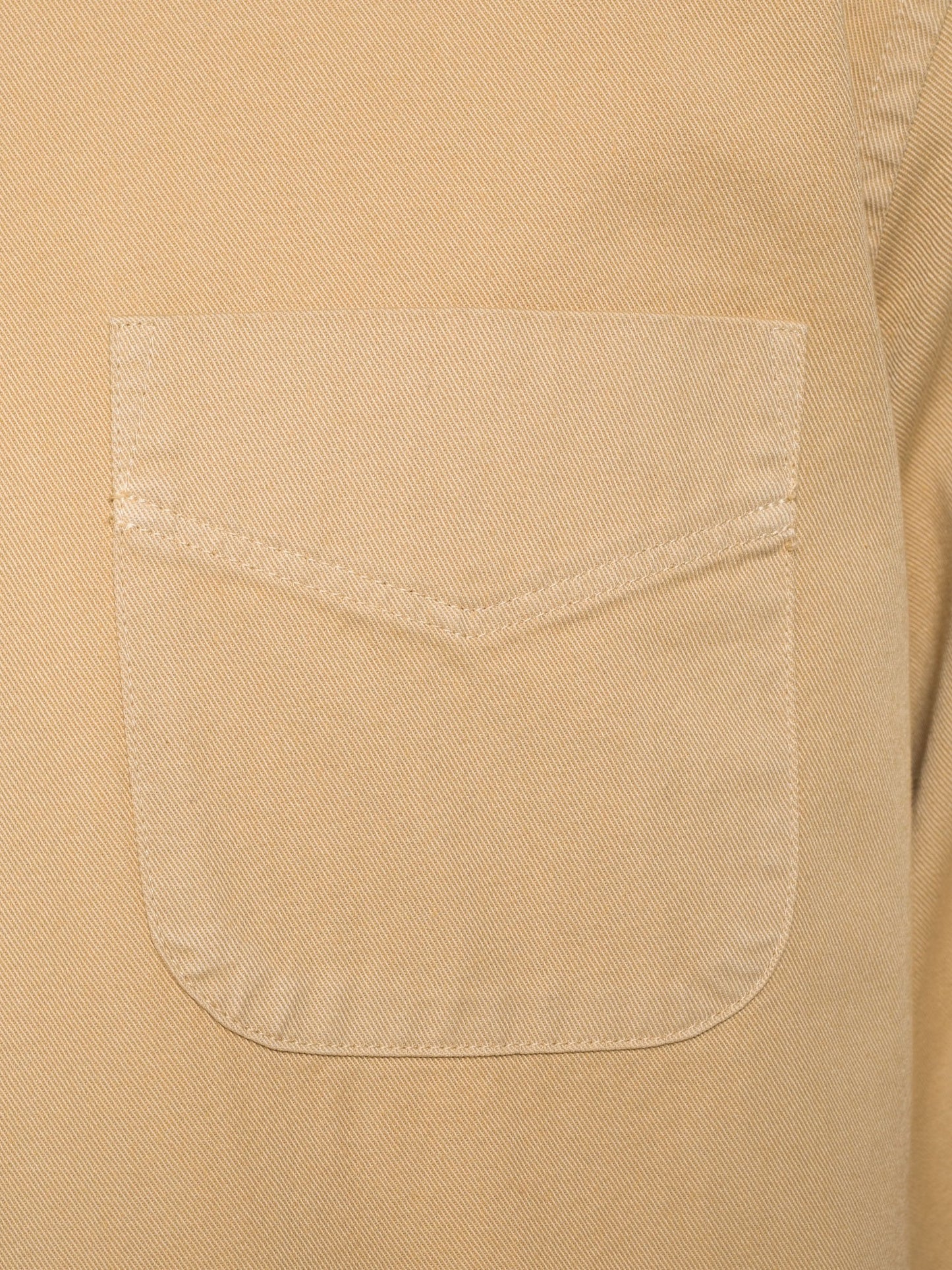 Chemise beige en coton bio - John Everyday Shirt Faded Sun