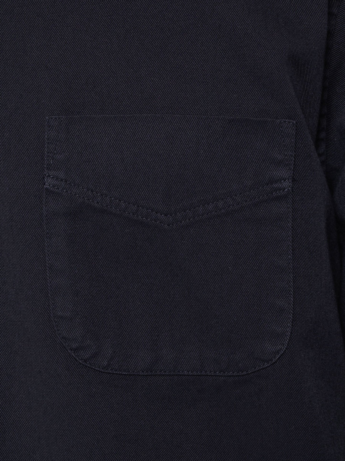 Chemise droite marine en coton bio - john everyday shirt navy
