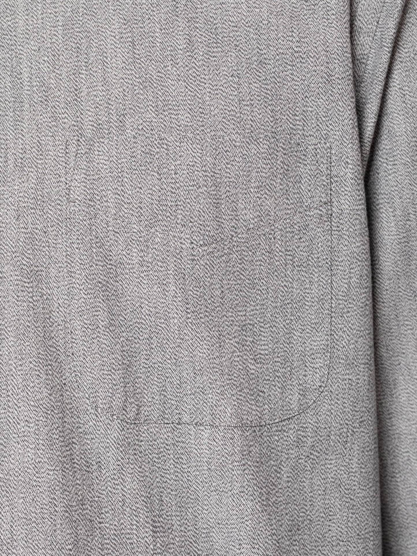 Chemise chinée en coton bio - John Salt And Pepper Blackmelange