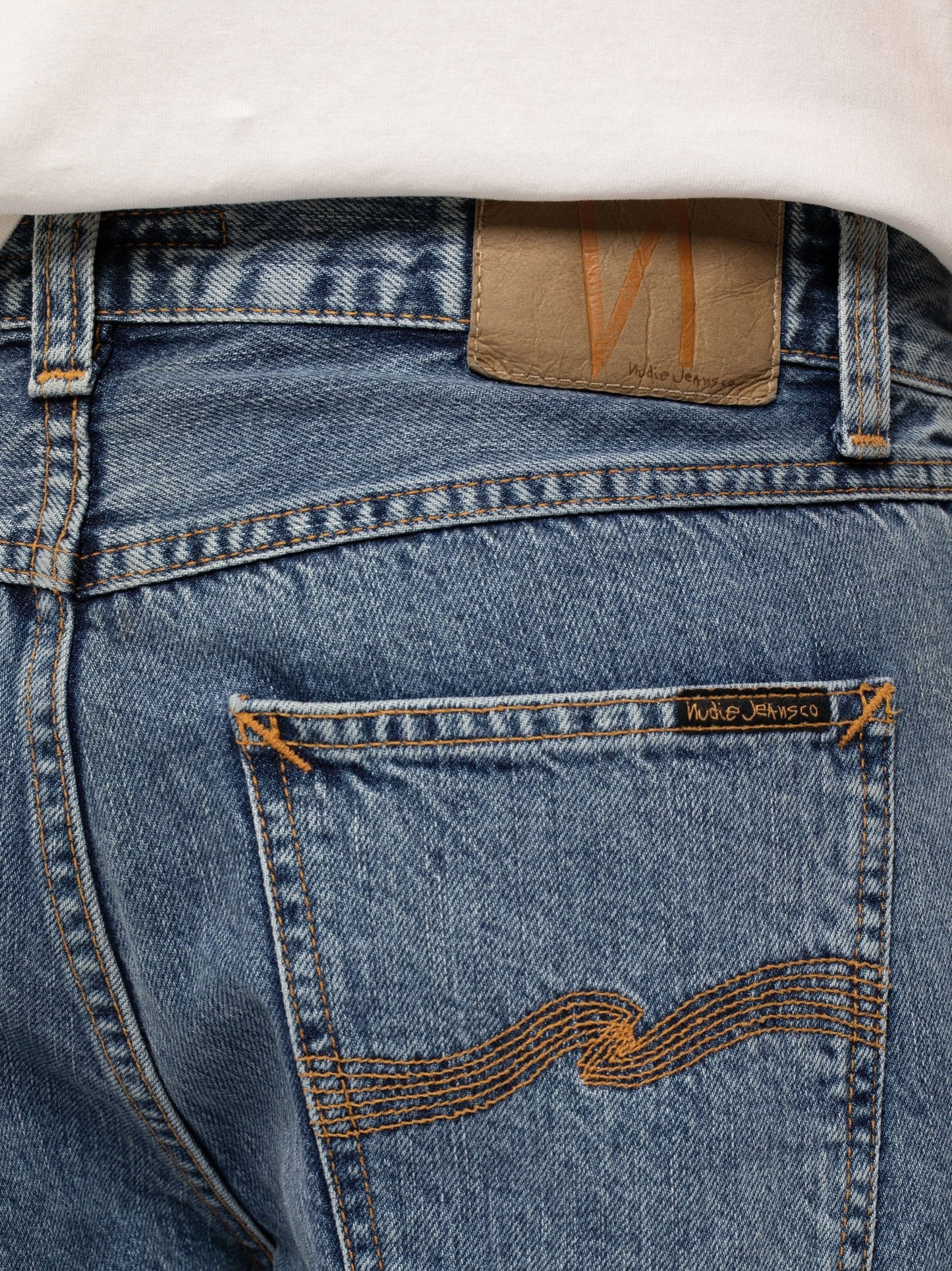 Short en jean bleu en coton bio - Josh Friendly blue