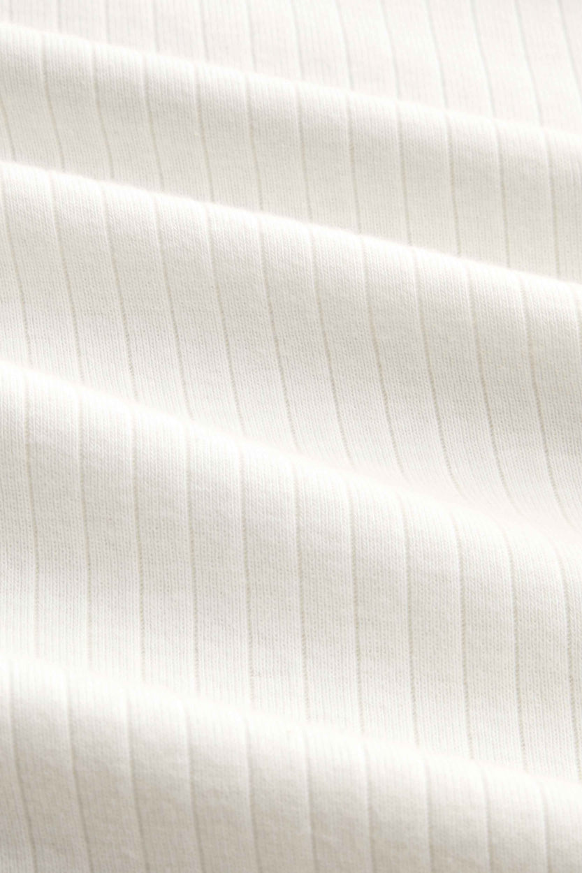 T-shirt manches longues en coton bio | Écru "jacobina off white"