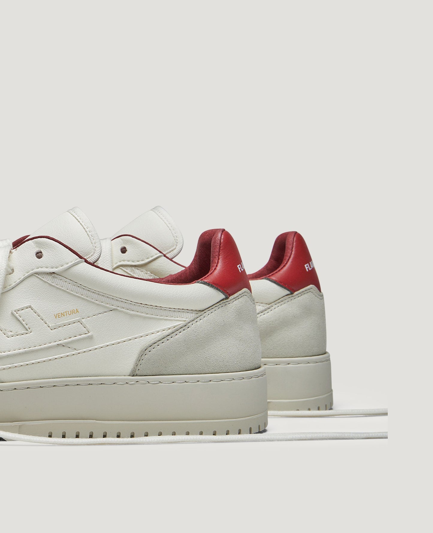 Baskets vegan | blanc "ventura white fire" | White fire