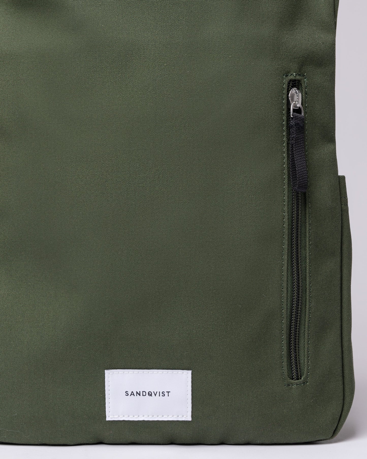 Sac à dos en coton bio | Vert "knut dawn green"