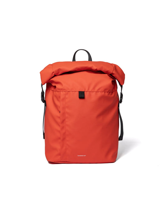 Sac à dos imperméable en matière recyclée | orange "konrad orange"