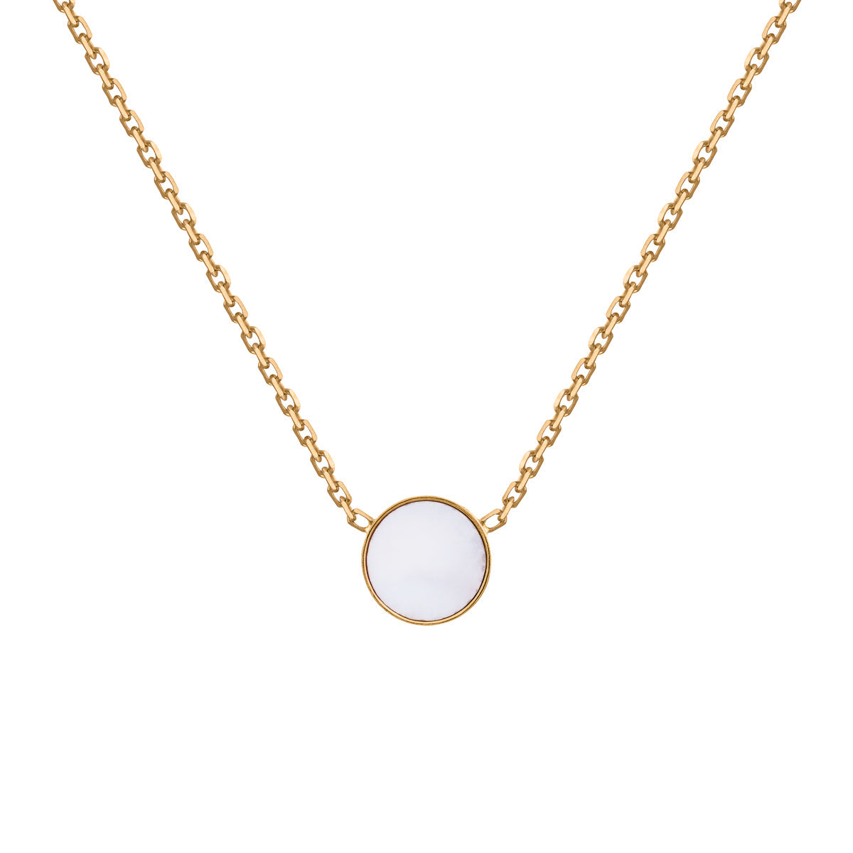 Collier en argent plaqué or | Pierre en opale doré "necklace sterling silver gold"