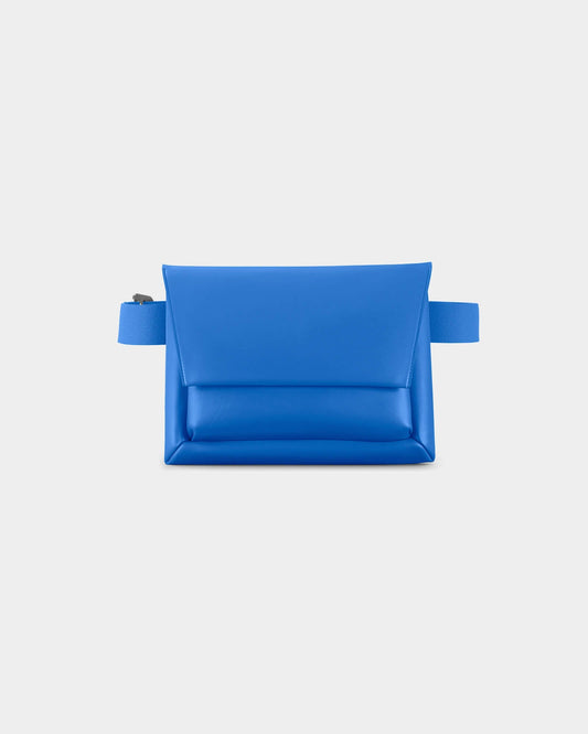 Banane bleue en matières recyclées - kangaroo belt bag regular klein