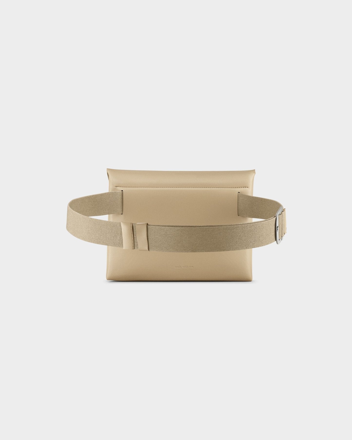 Banane beige en banane en matières recyclées - kangaroo belt bag regular beige