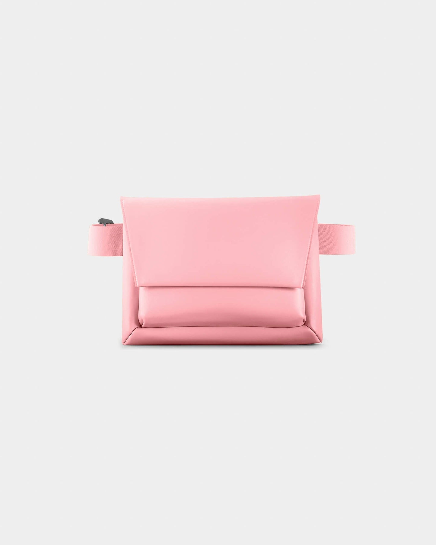 Banane rose en matières recyclées - kangaroo belt bag regular pink
