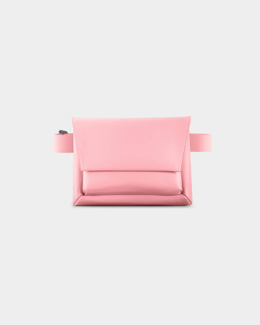 Banane rose en matières recyclées - kangaroo belt bag regular pink