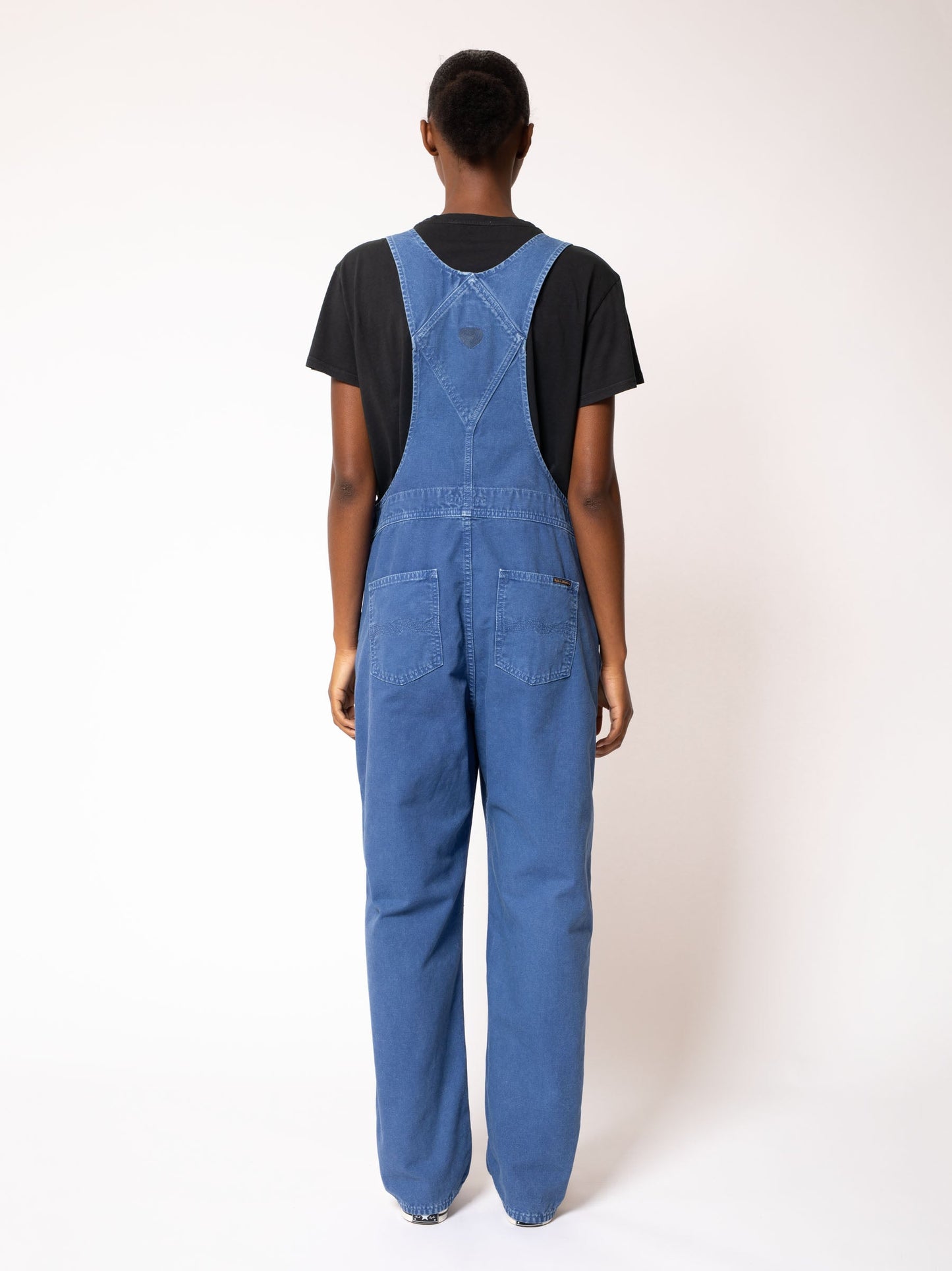 Salopette ample bleue en coton bio - Karin Dungarees French Blue