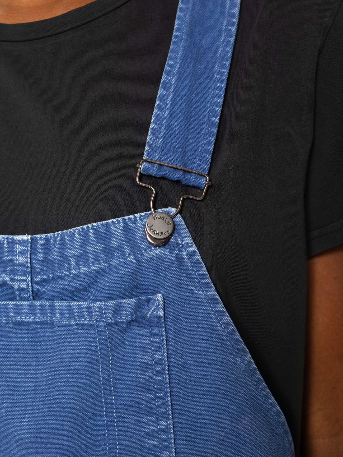 Salopette ample bleue en coton bio - Karin Dungarees French Blue