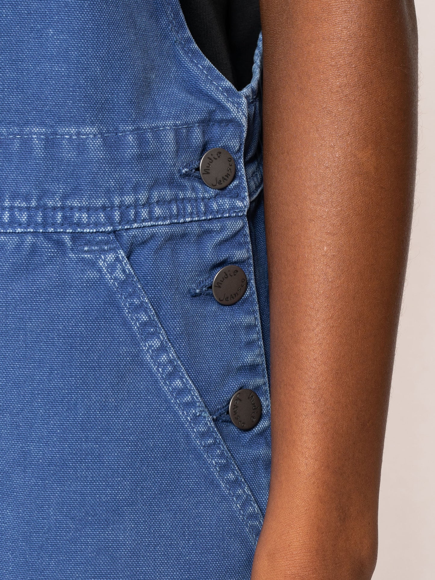 Salopette ample bleue en coton bio - Karin Dungarees French Blue