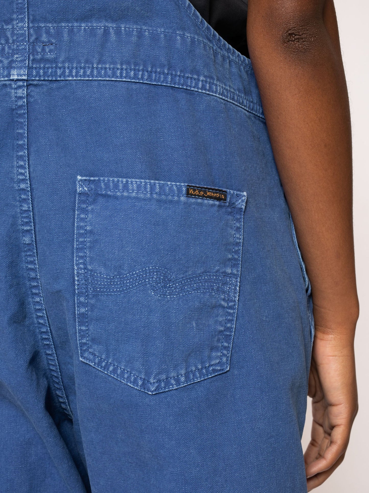 Salopette ample bleue en coton bio - Karin Dungarees French Blue