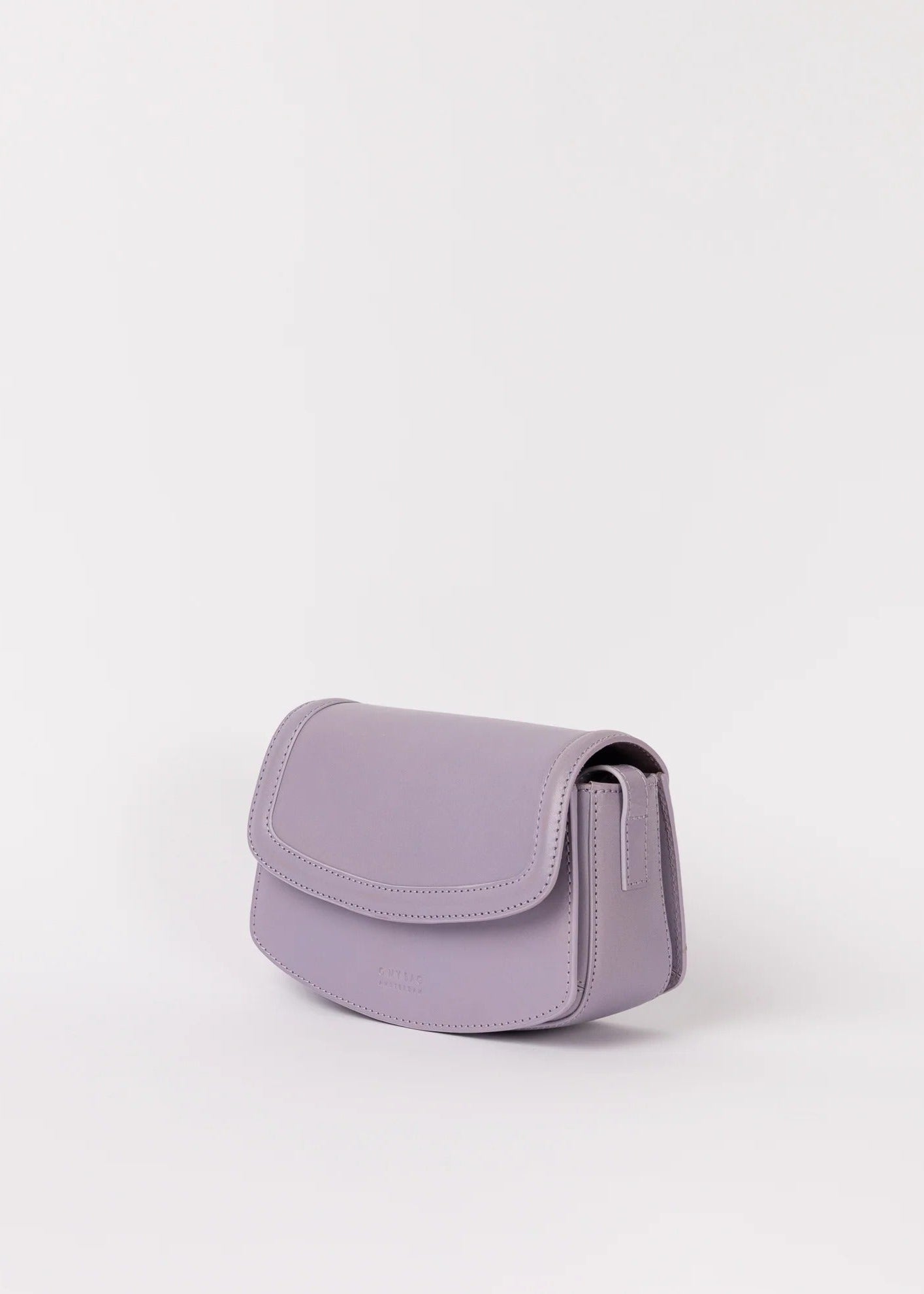 Sac en cuir | mauve "kendalini - pale mauve classic leather "