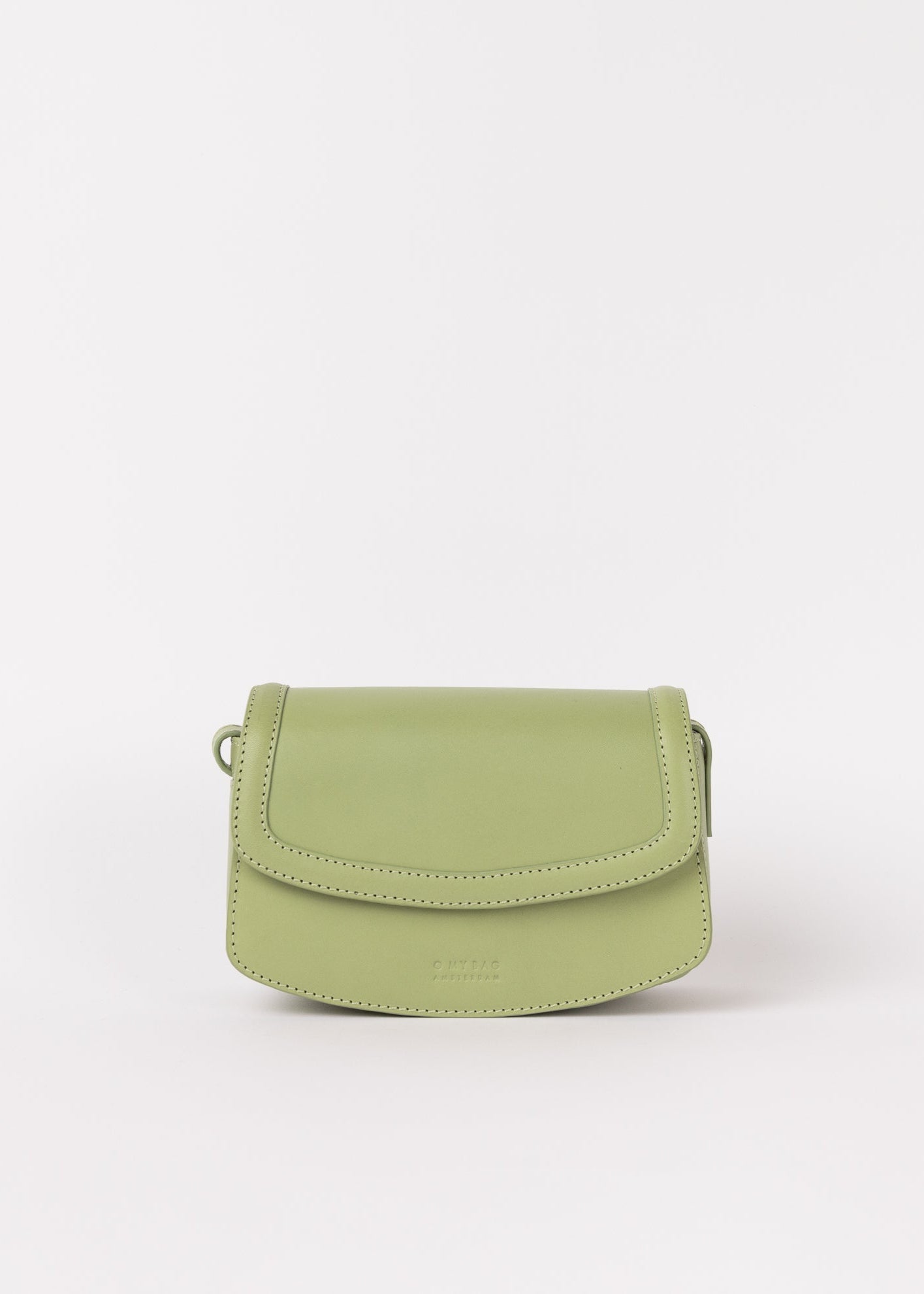 Sac en cuir | vert "kendalini - tea green classic leather "