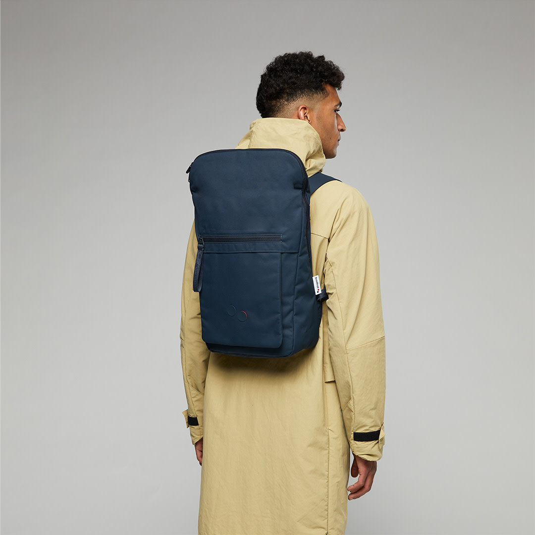 Sac à dos bleu pétrole recyclé - Klak slate blue