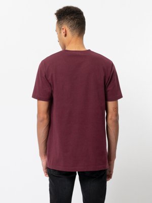 T-shirt figue avec poche en coton bio - kurt