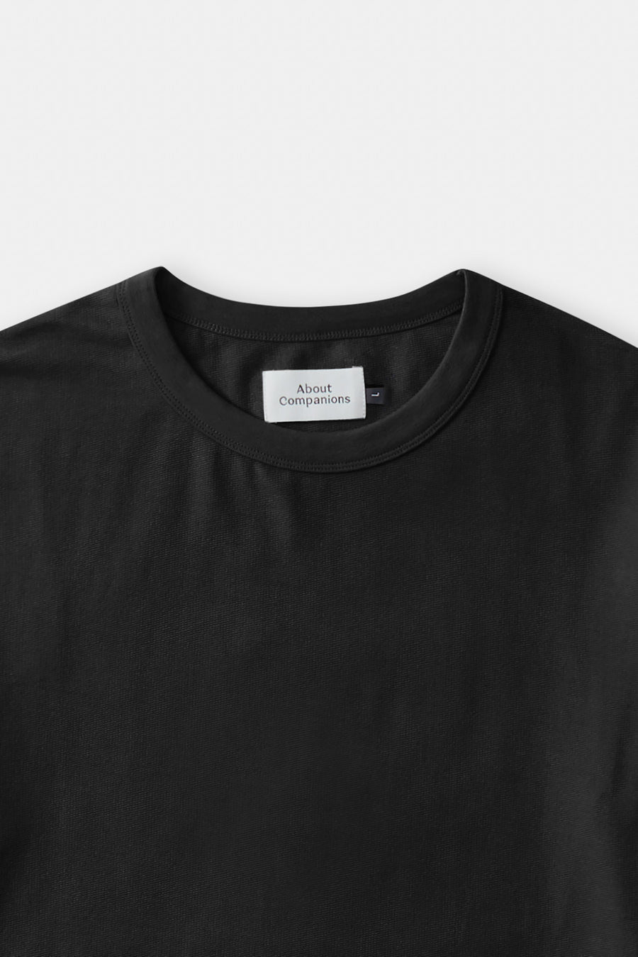T-shirt manches longues en jersey de coton bio | noir "lars eco black"