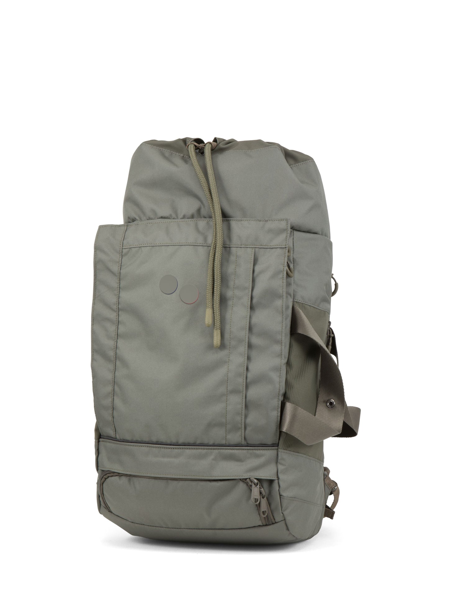 Sac à dos vert kaki recyclé - Blok Medium