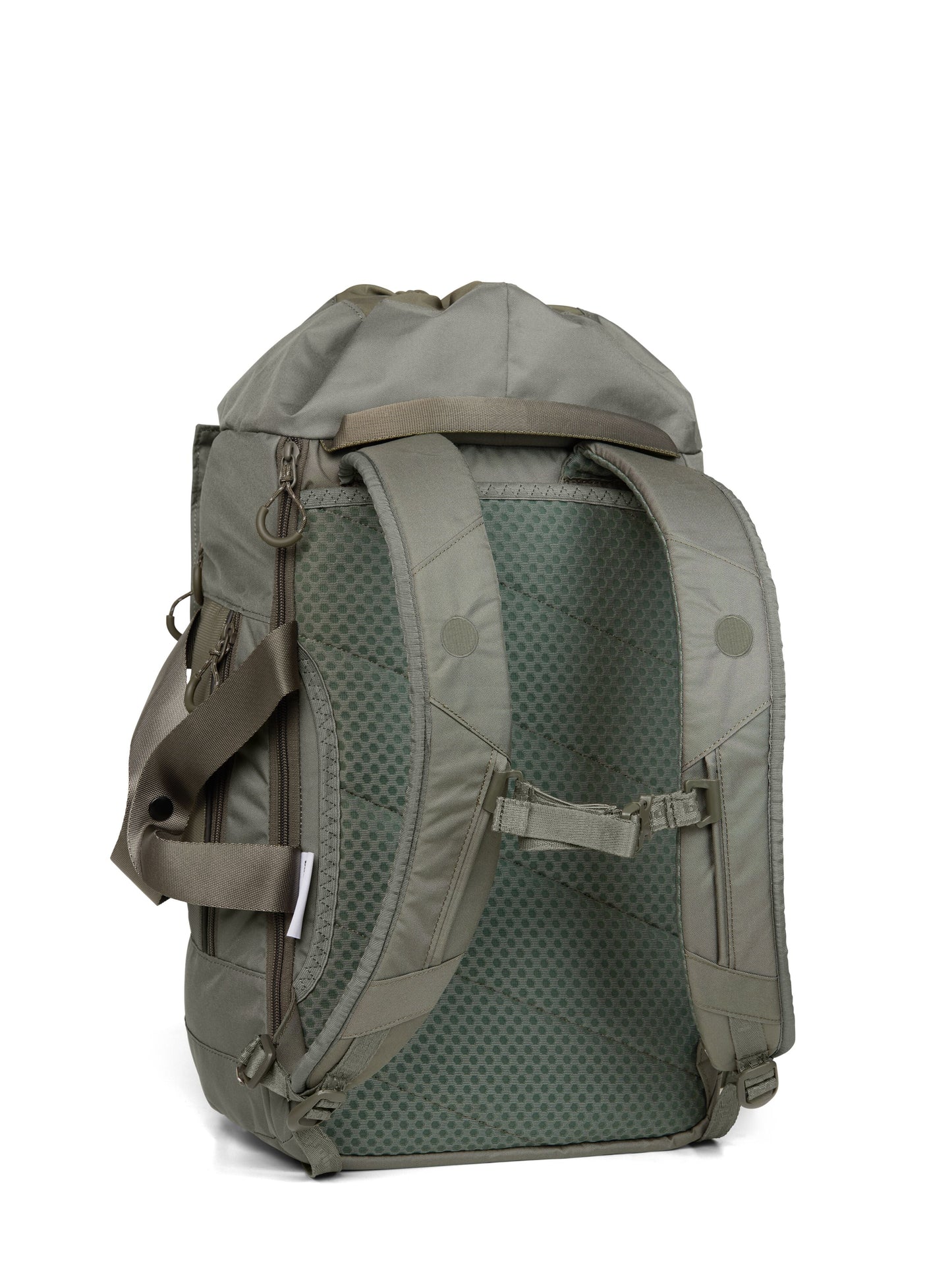Sac à dos vert kaki recyclé - Blok Medium