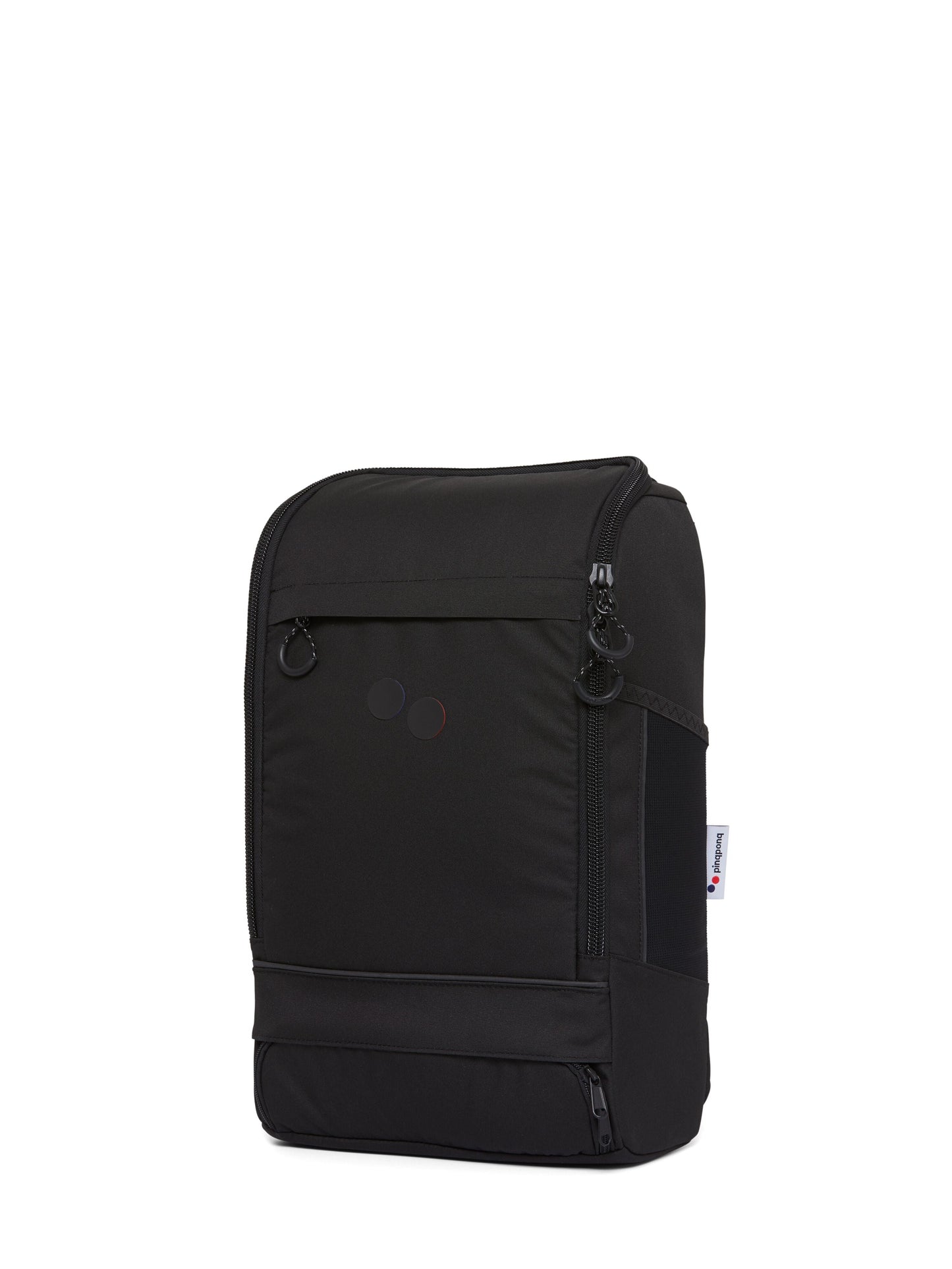 Sac à dos noir recyclé - Cubik Medium rooted black