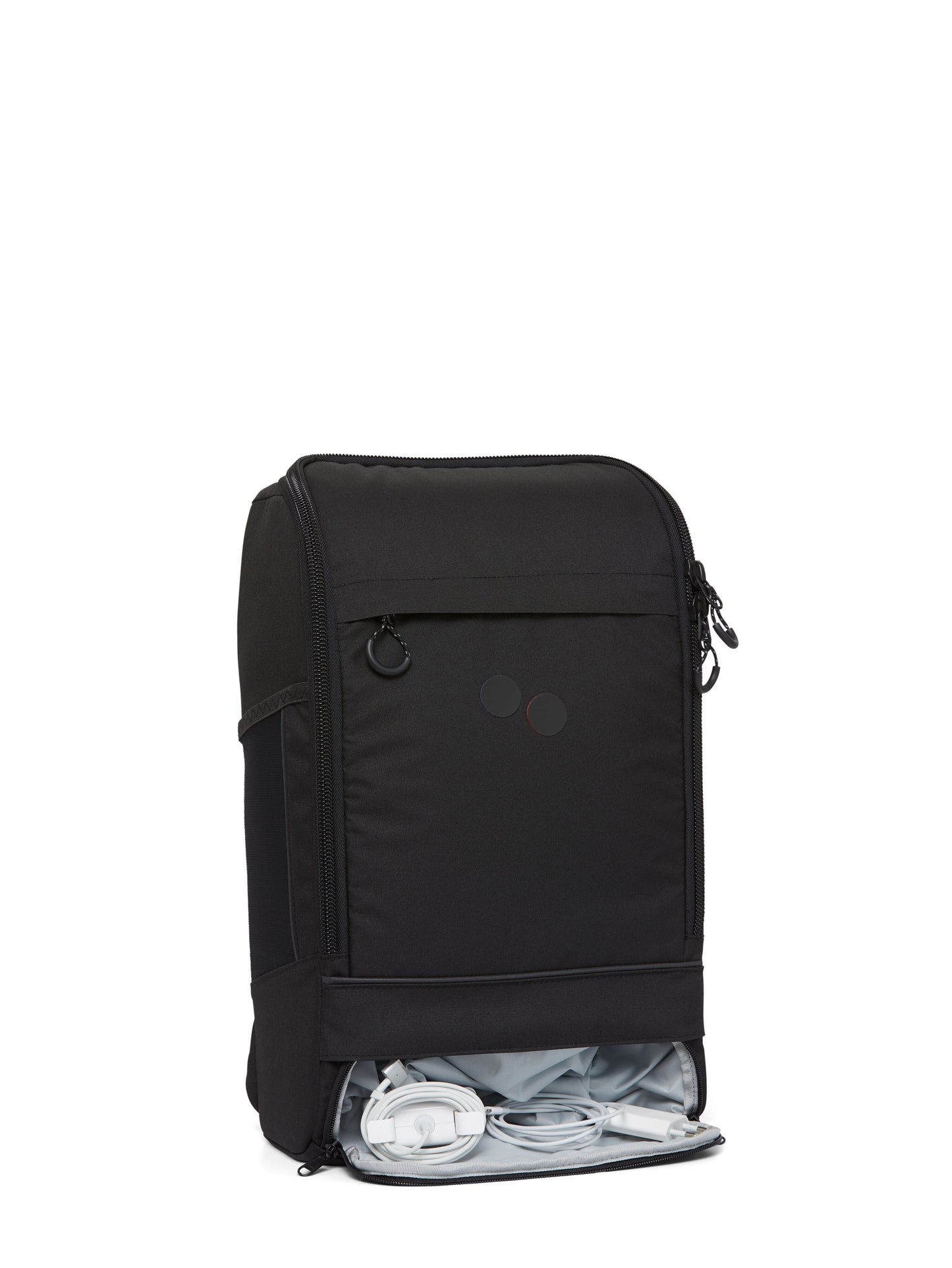 Sac à dos noir recyclé - Cubik Medium rooted black