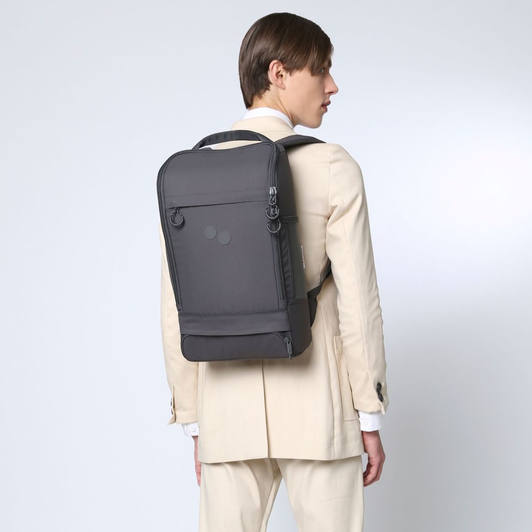 sac à dos anthracite recyclé - cubik medium deep anthra