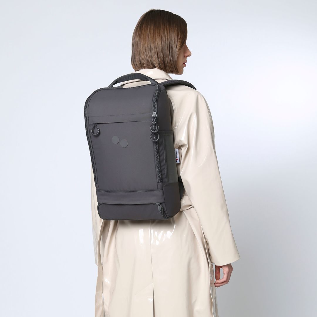 sac à dos anthracite recyclé - cubik medium deep anthra