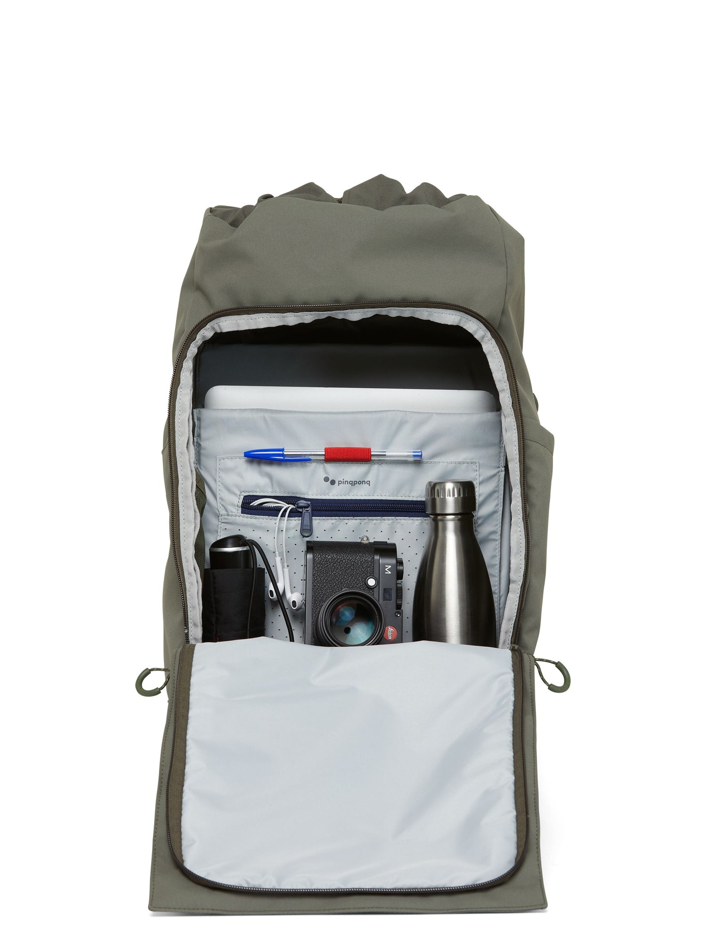 Sac à dos kaki recyclé - kalm